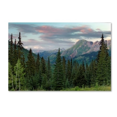 Trademark Fine Art Mike Jones Photo 'Dusk Near Ouray' Canvas Art, 30x47 ALI17816-C3047GG